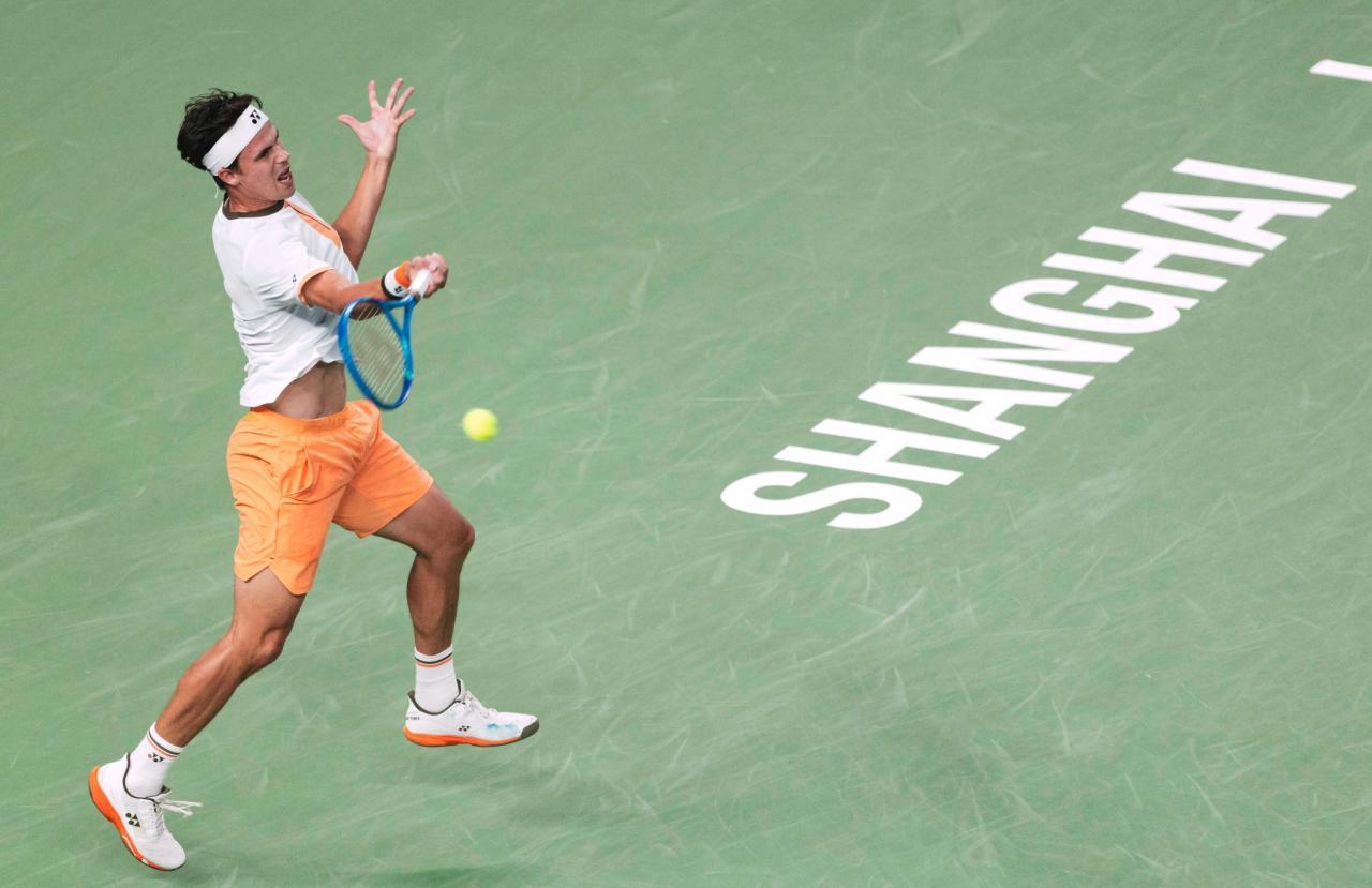 Daniel Altmaier wehrte sich nach Kräften. © ANSA / ALEX PLAVEVSKI