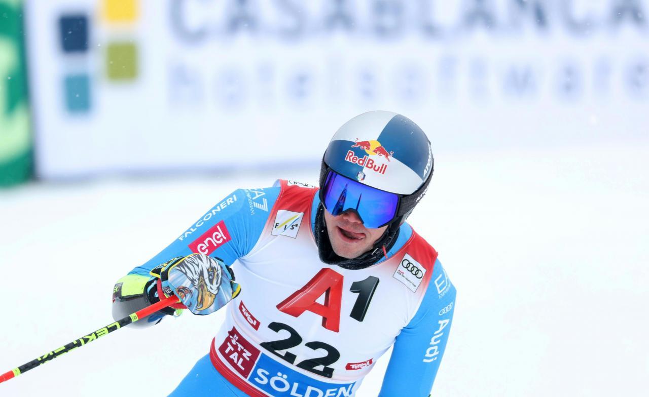 Alex Vinatzer finished eighth. © APA / EXPA/JOHANN GRODER