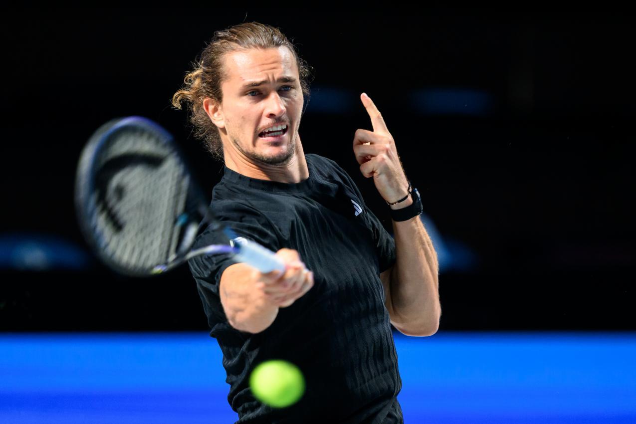 Alexander Zverev profitierte von Tallon Griekspoors Rückzug. © APA / MAX SLOVENCIK