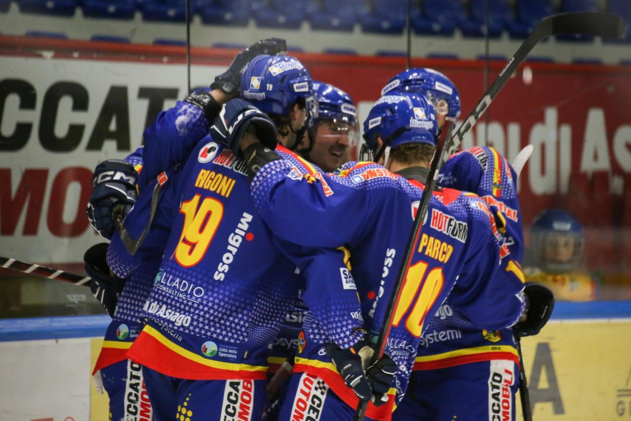 Asiago celebrated its first home win. © Serena Fantini