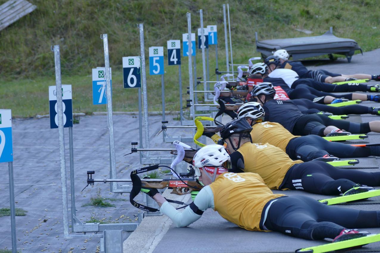 Auch am Schießstand wurde fleißig geübt. © TV Latsch Martell