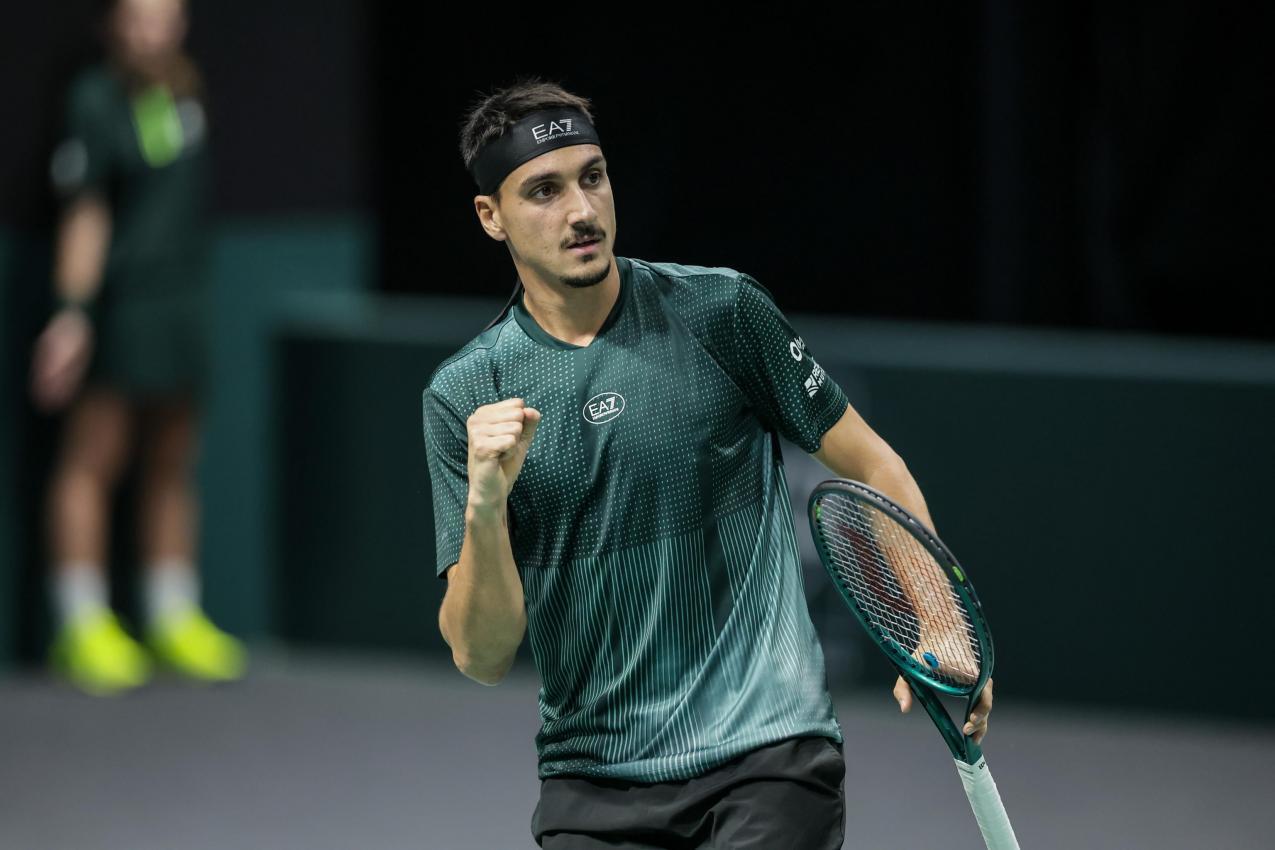 Auch Lorenzo Sonego gewann. © ANSA / CHRISTOPHE PETIT TESSON