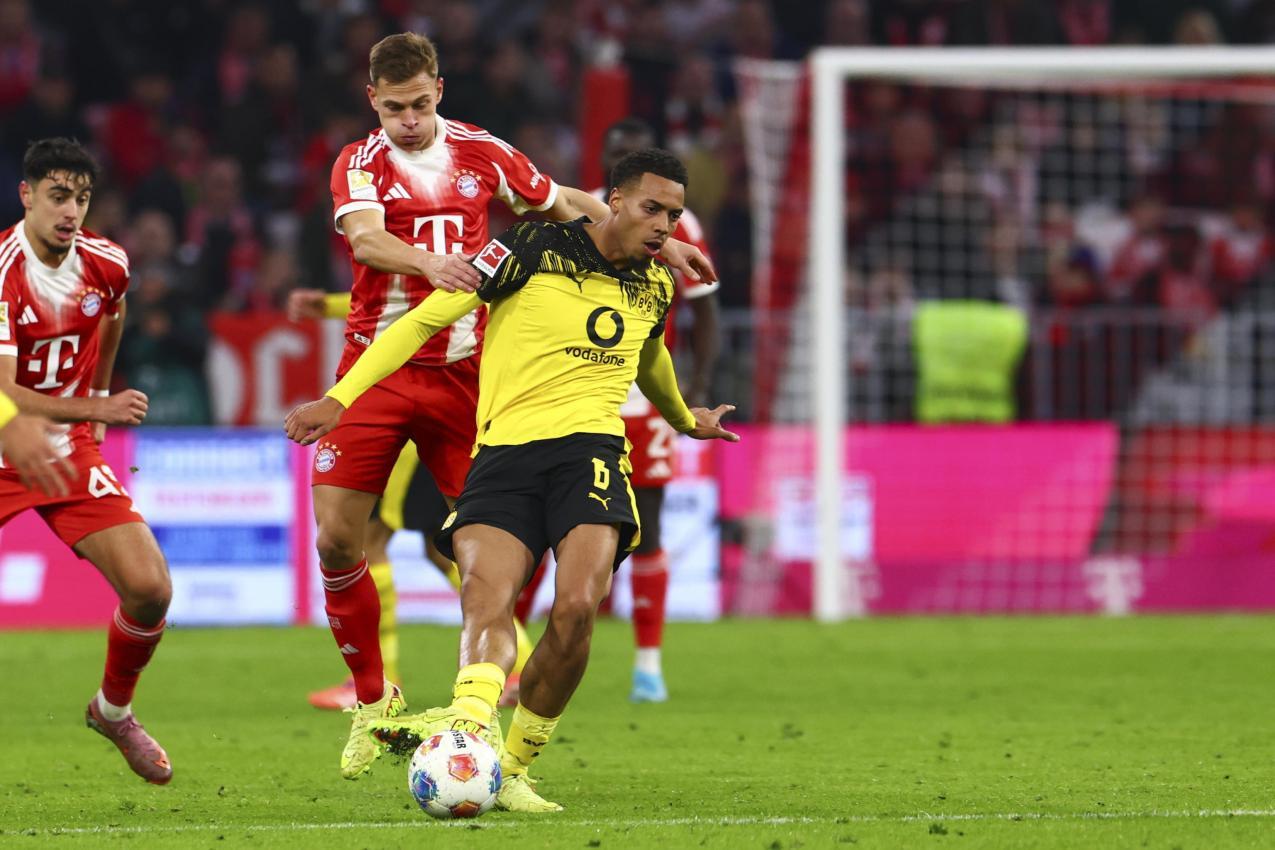 Bayern played significantly better. © ANSA / ANNA SZILAGYI