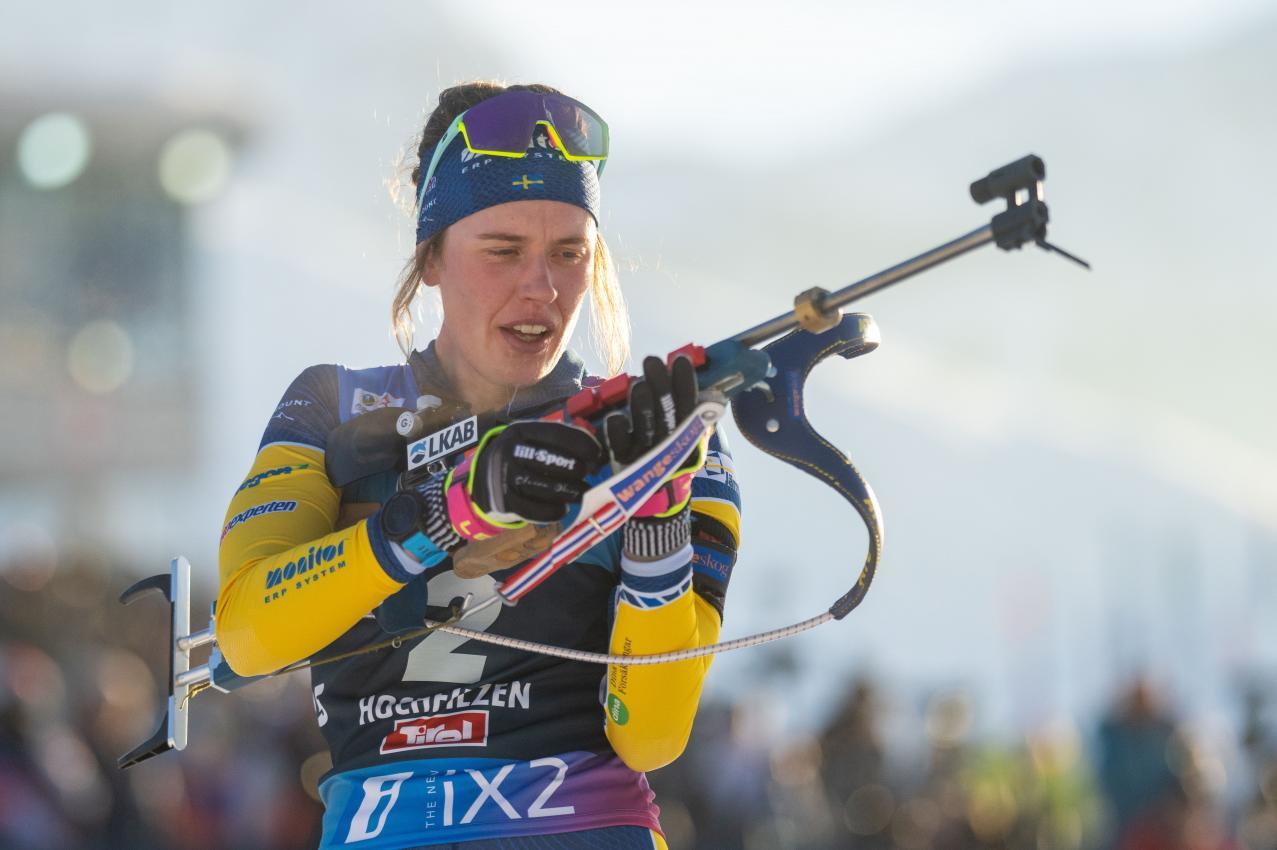 Elvira Öberg zählt zu den besten Biathletinnen der Welt. © APA / GEORG HOCHMUTH