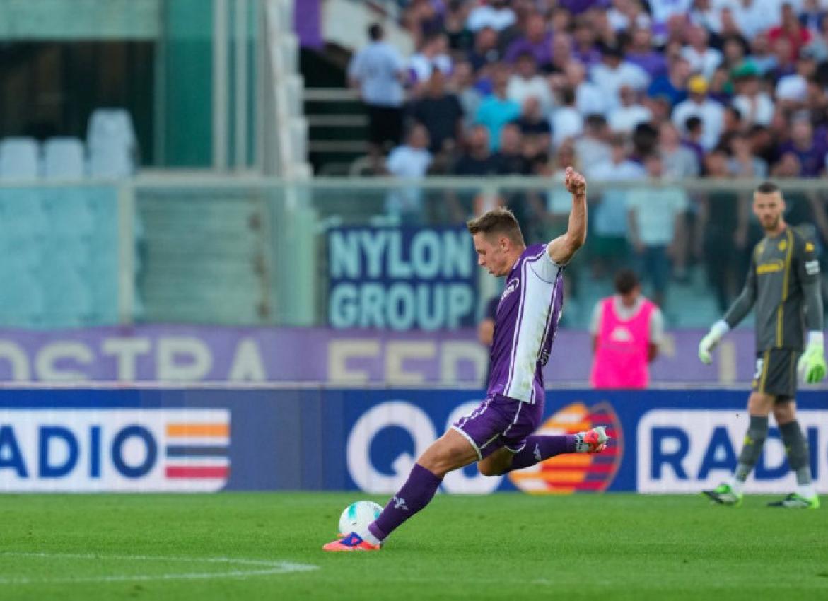 Hans Nicolussi Caviglia joue désormais pour la Fiorentina. © AC Fiorentina