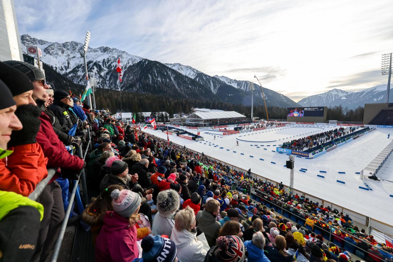 There's likely to be a big Olympic party in Antholz. © ANSA / ANDREA SOLERO