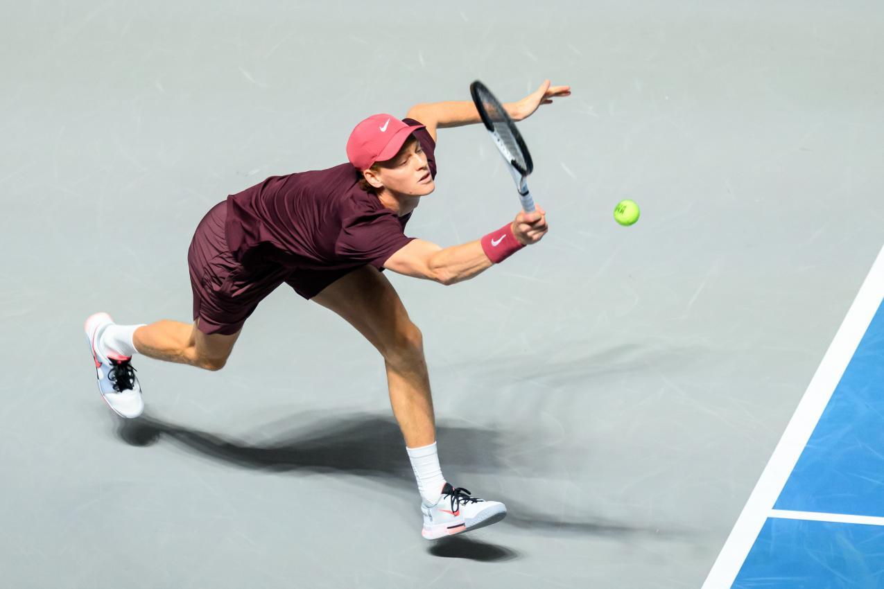 Jannik Sinner kämpft zurzeit in Wien um den Titel. © APA / MAX SLOVENCIK