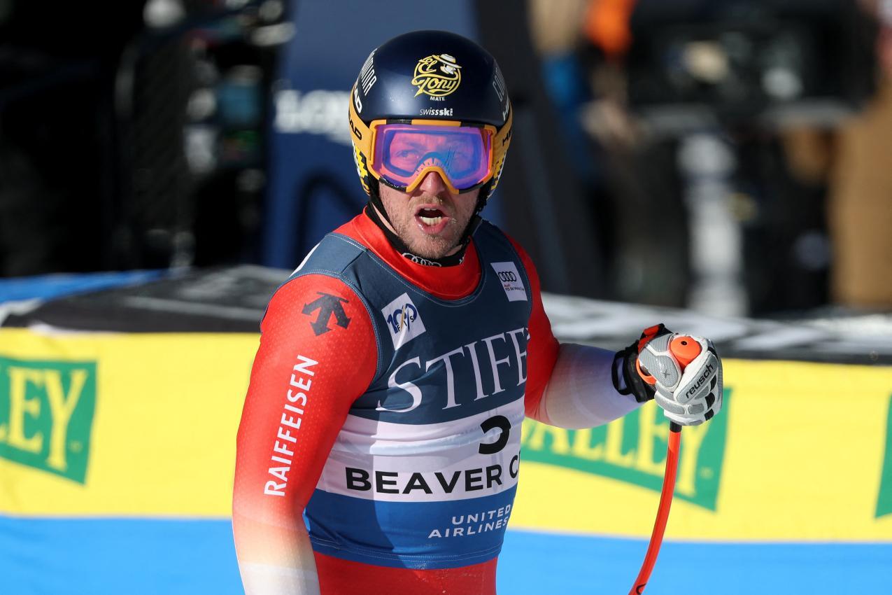 Justin Murisier offers harsh criticism. © APA / SEAN M. HAFFEY