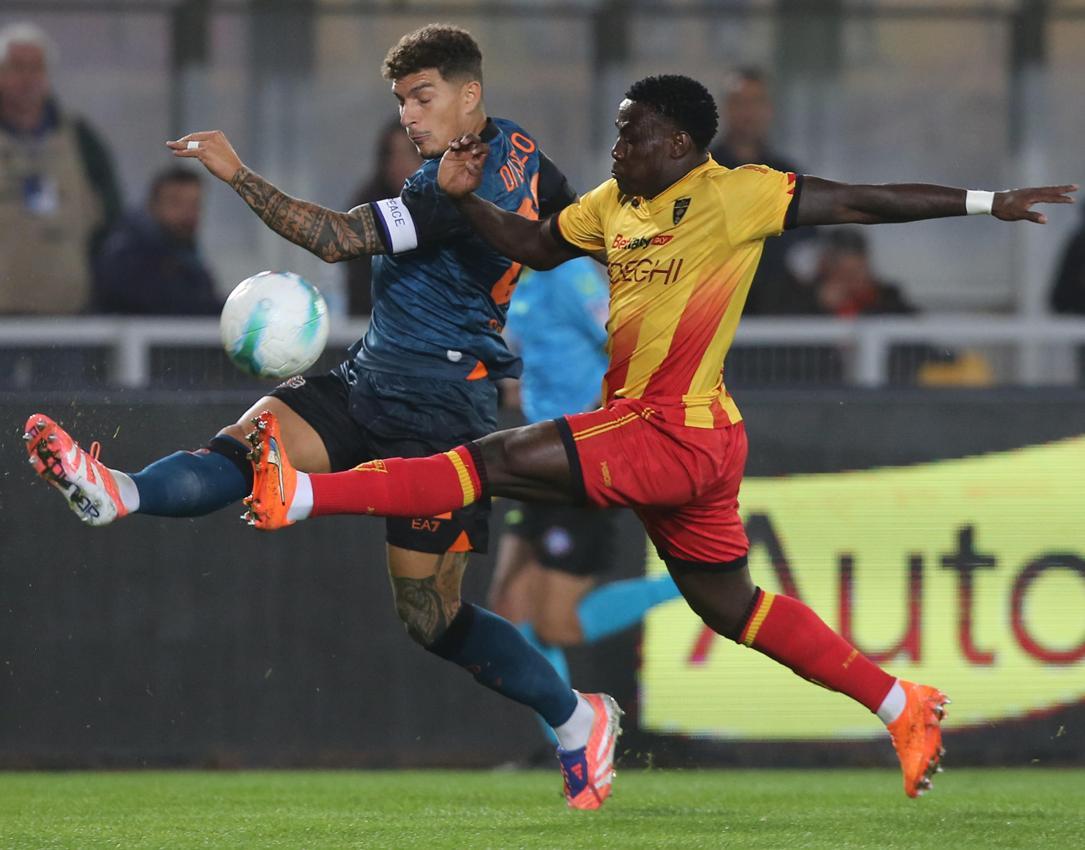 Lecce hielt lange mit Napoli mit. © ANSA / ABBONDANZA SCURO LEZZI