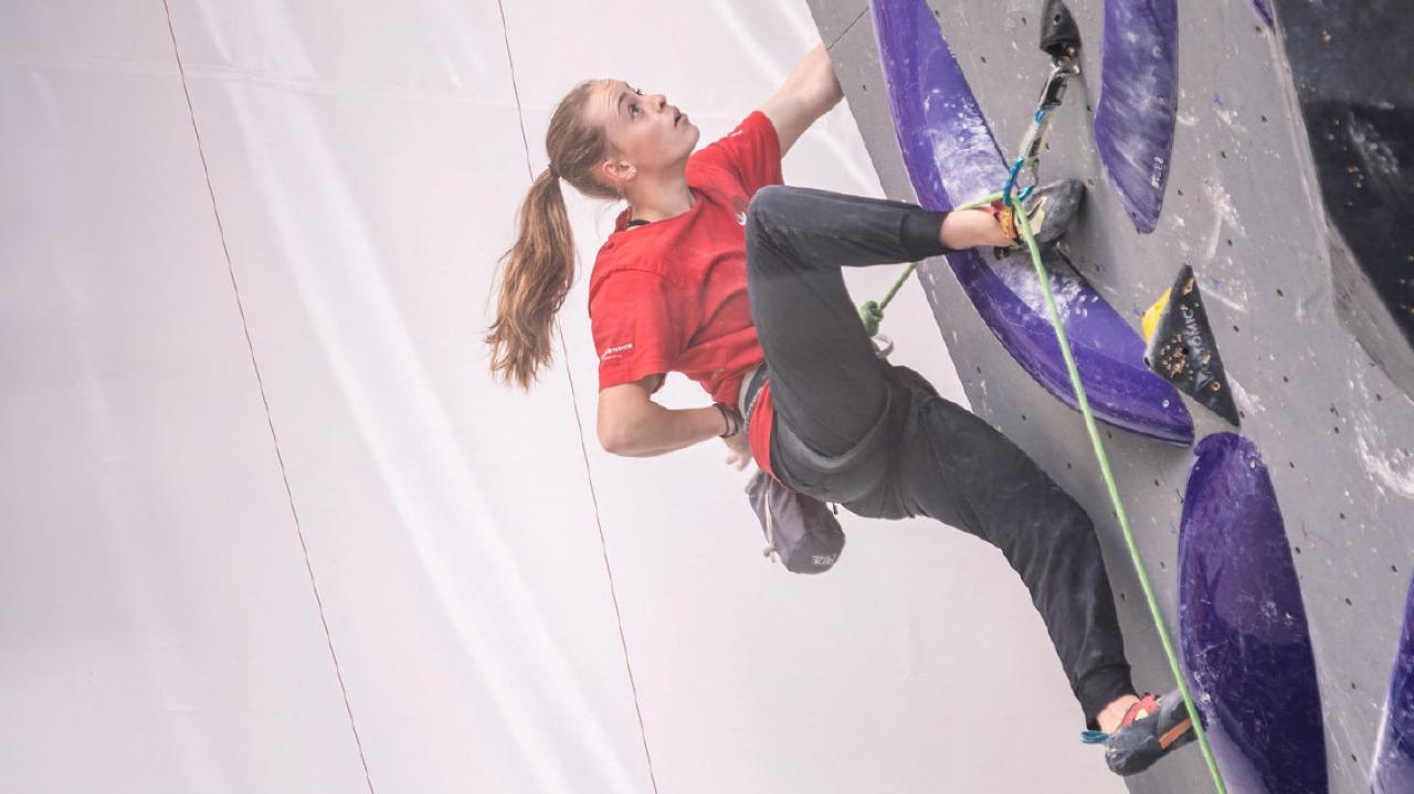 Leonie Hofer präsentierte sich von ihrer starken Seite. © FASI
