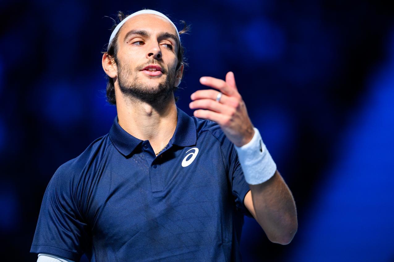 Lorenzo Musetti hat den Einzug in das Endspiel verpasst. © APA / MAX SLOVENCIK