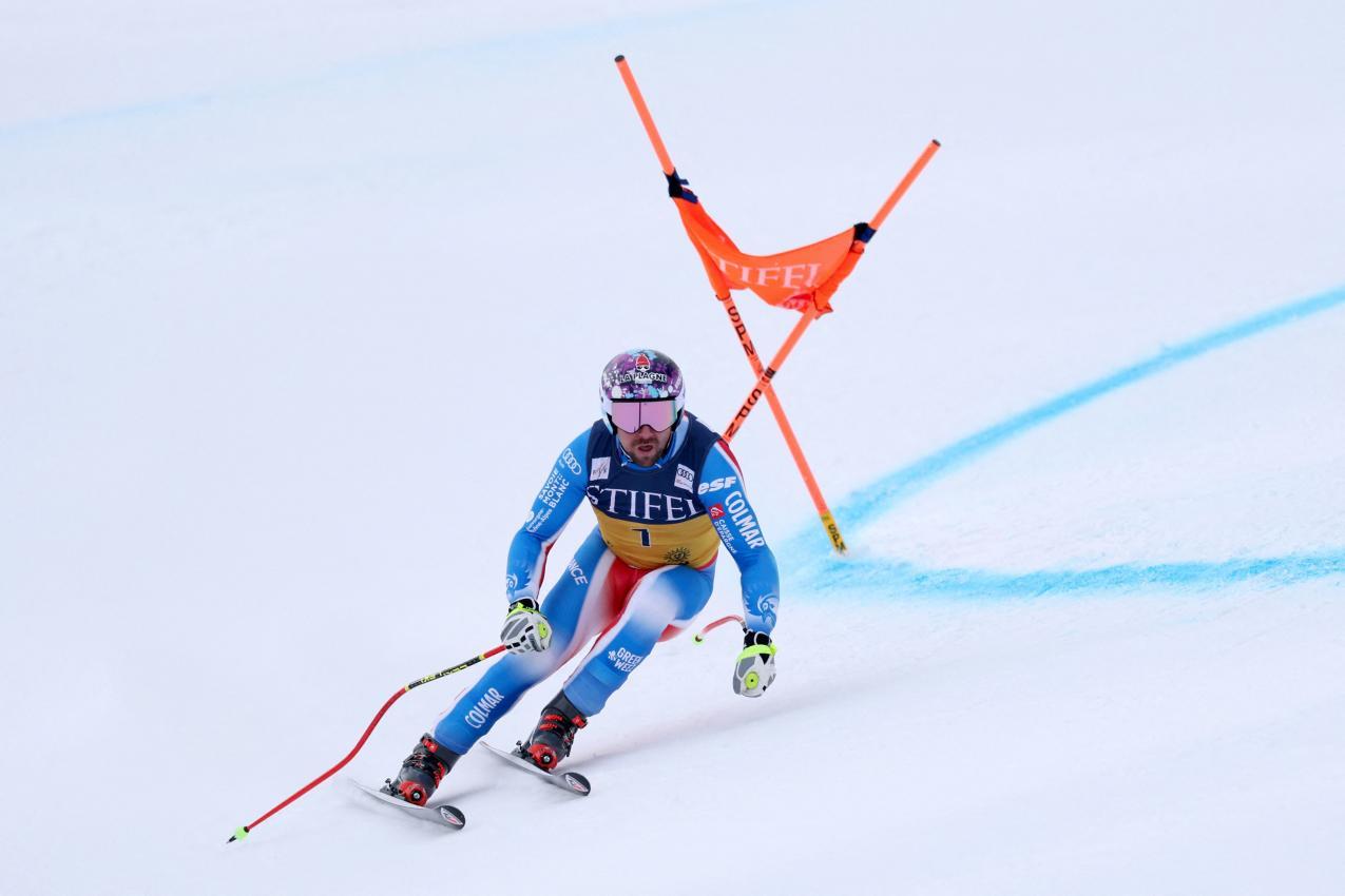 Maxence Muzaton is one of France's best downhill skiers. © GETTY IMAGES NORTH AMERICA / EZRA SHAW