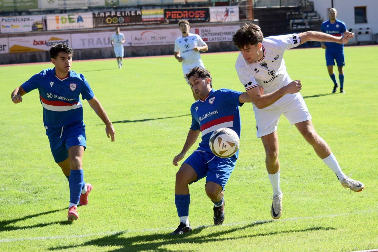 Mit viel Einsatz dabei: David Oberhofer (ganz rechts). © Sarah Mitterer