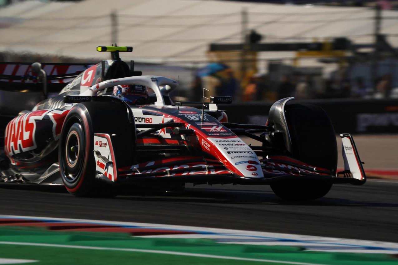 Oliver Bearman raste im Qualifying auf Rang acht. © ANSA / DUSTIN SAFRANEK