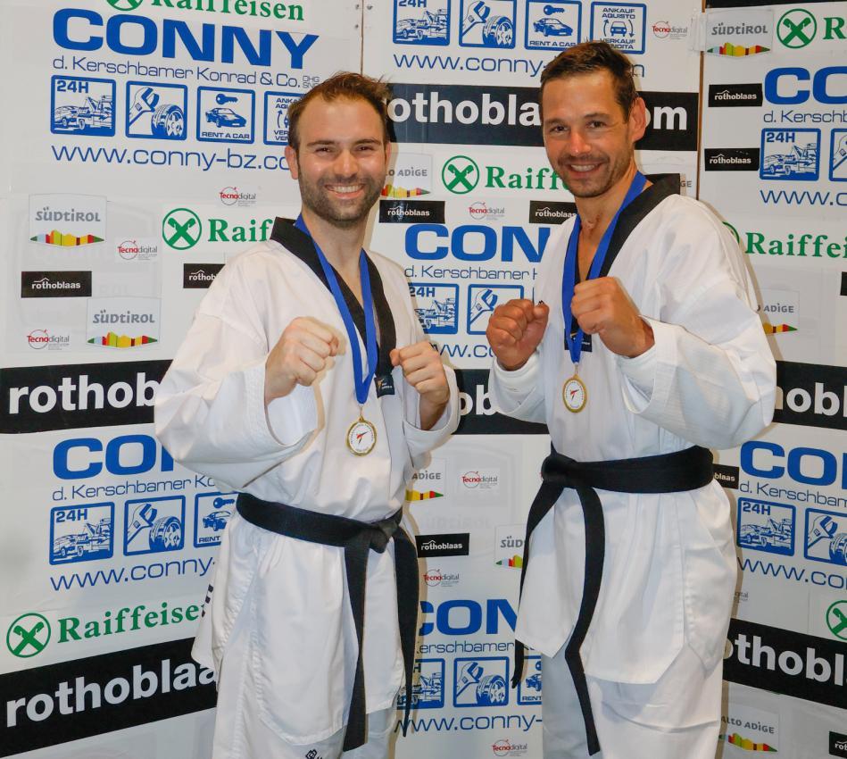 Prämierung Gabriele Cera, Italien (links) und Europameister Veit Stöcklein (rechts),  Deutschland