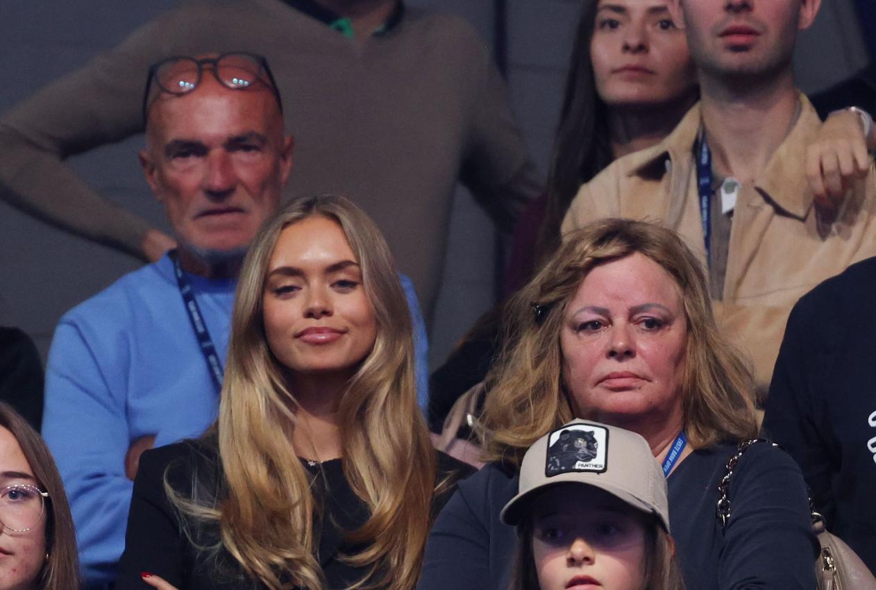 Sinner-Freundin Laila Hasanovic (links) neben Mama Siglinde. © FELICE CALABRO' / Felice Calabro'