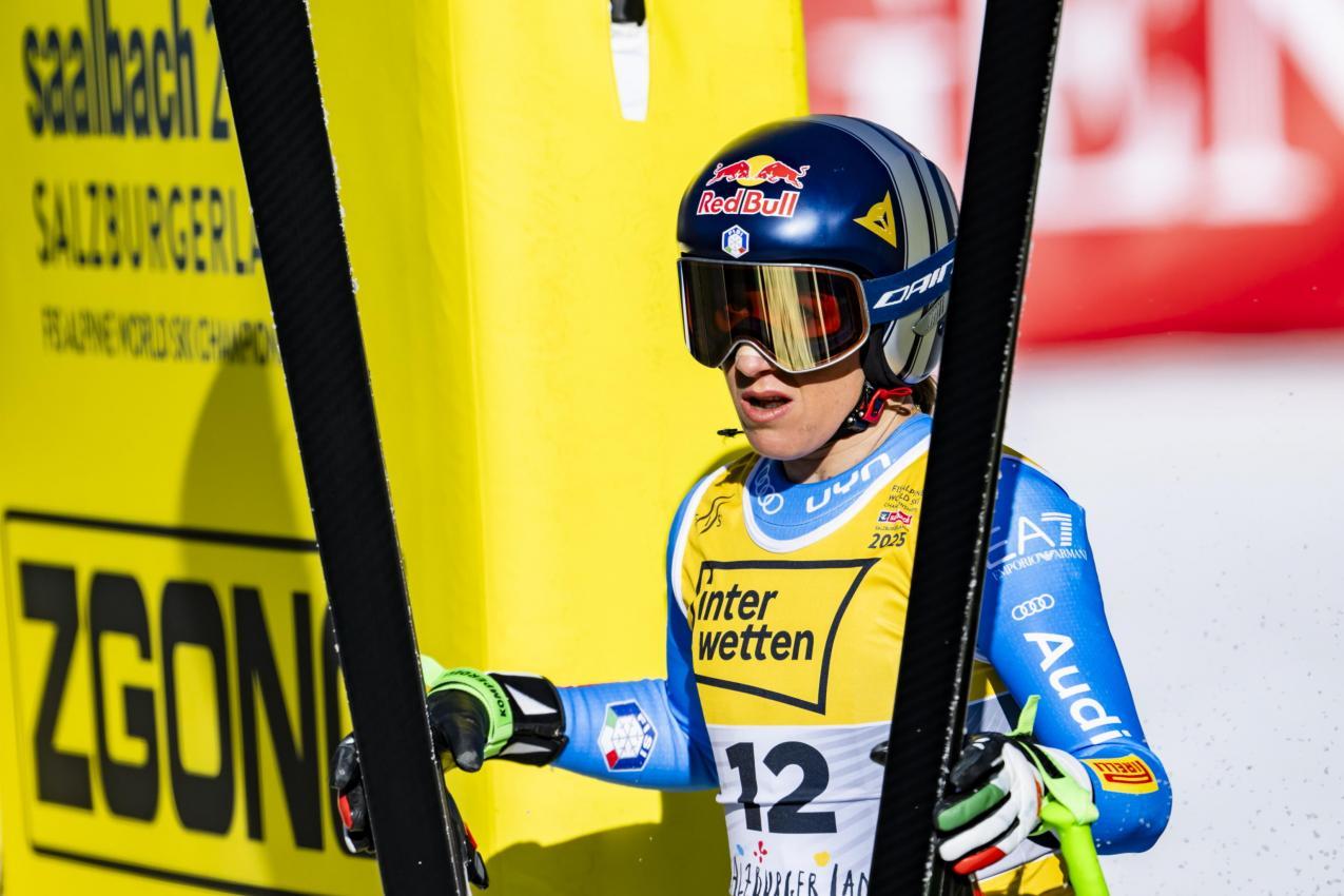 Sofia Goggia a fourni un aperçu approfondi. © ANSA / JEAN-CHRISTOPHE BOTT