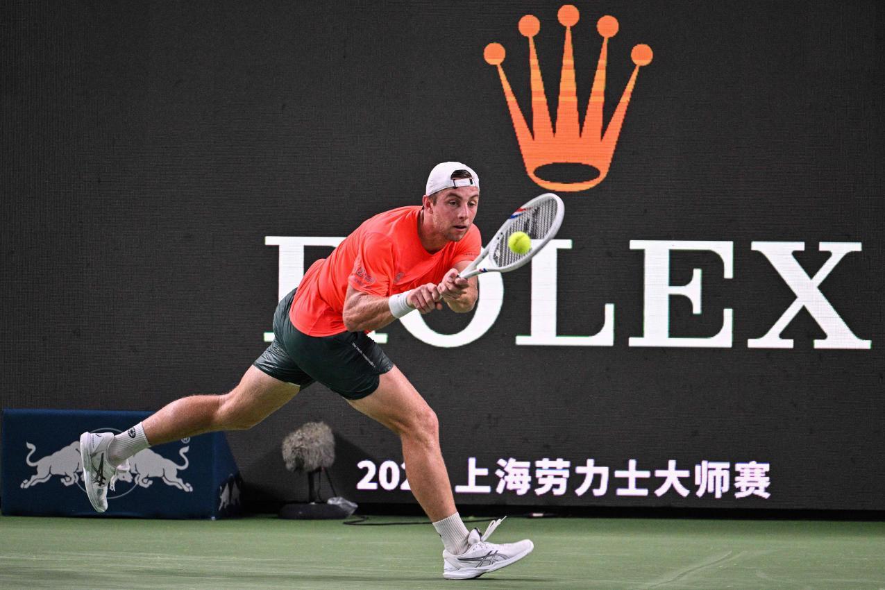 Tallon Griekspoor kam zum ersten Mal gegen Sinner weiter. © APA/afp / HECTOR RETAMAL