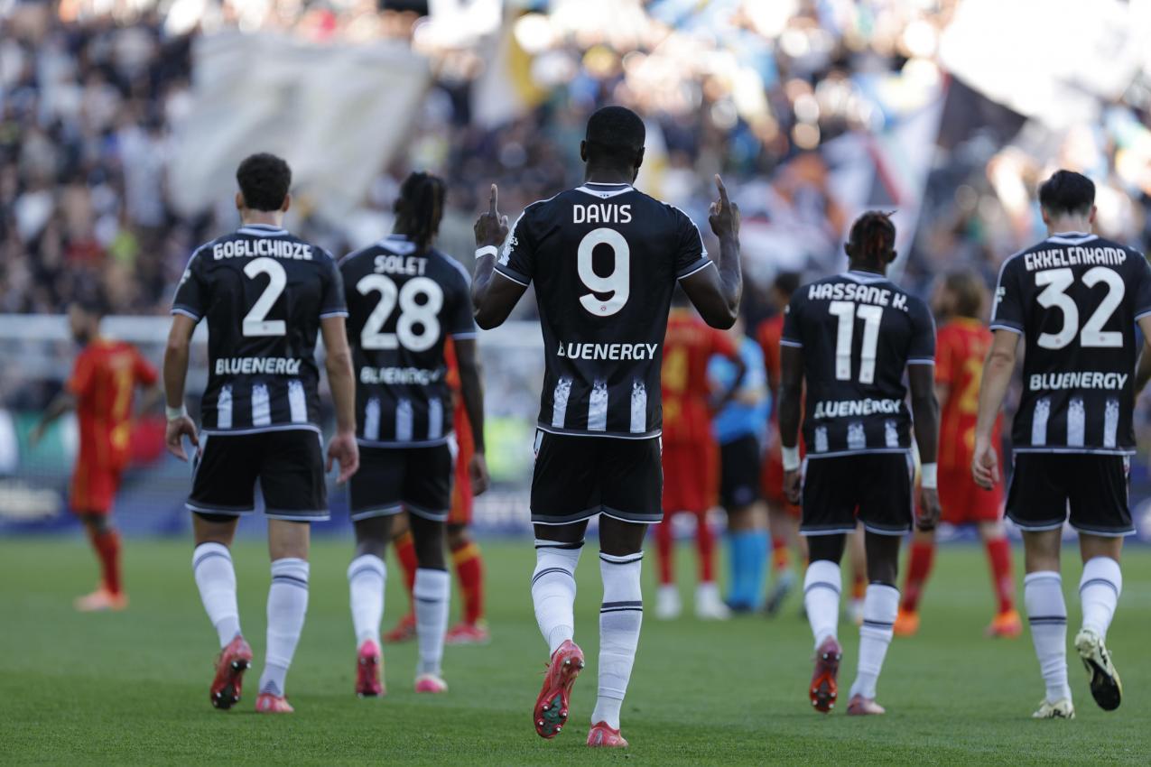 Udinese setzte sich gegen Lecce durch. © ANSA / Mattia Radoni/ANSA