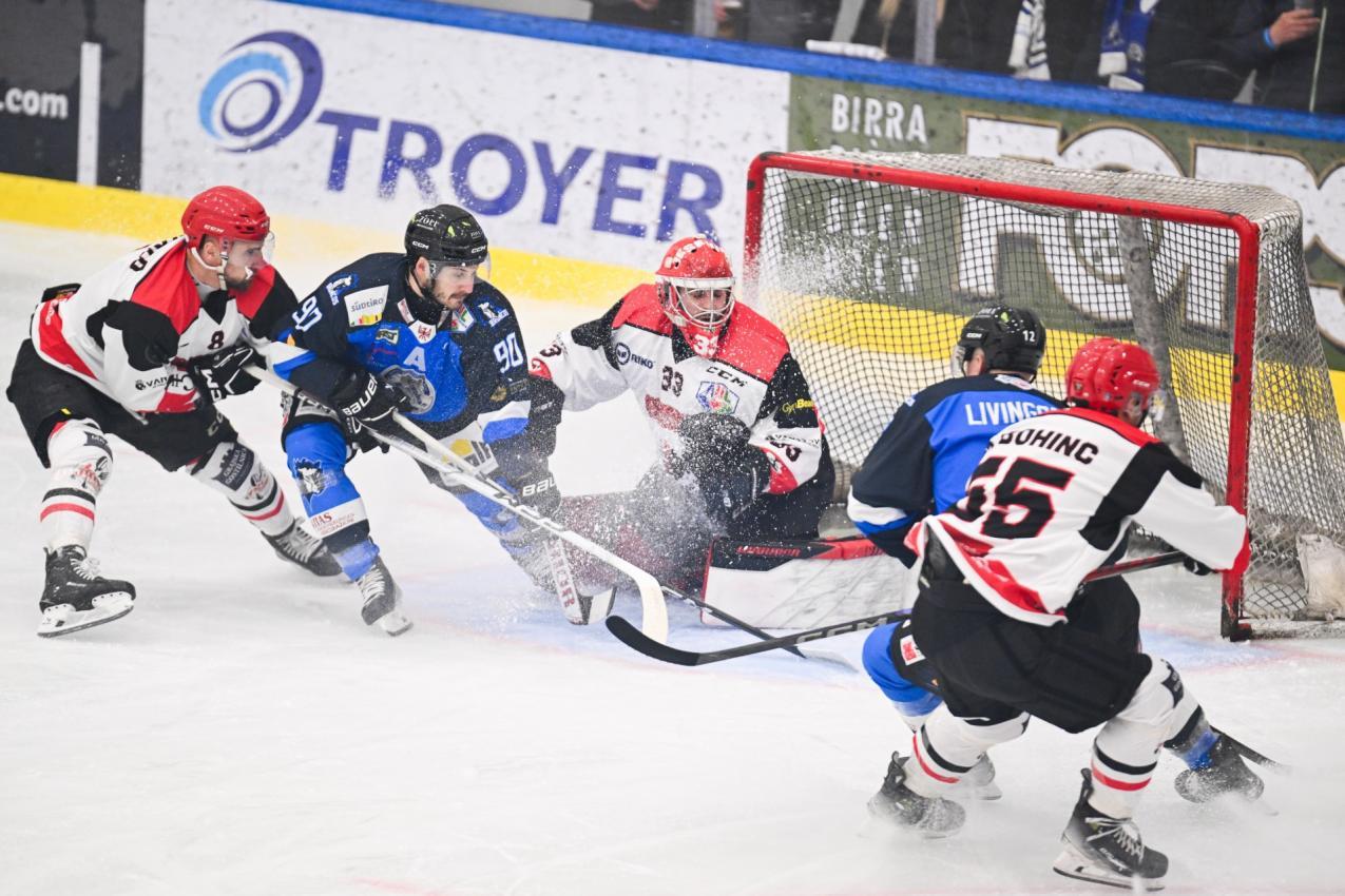 Wipptal and Jesenice played a close match. © Oskar Brunner