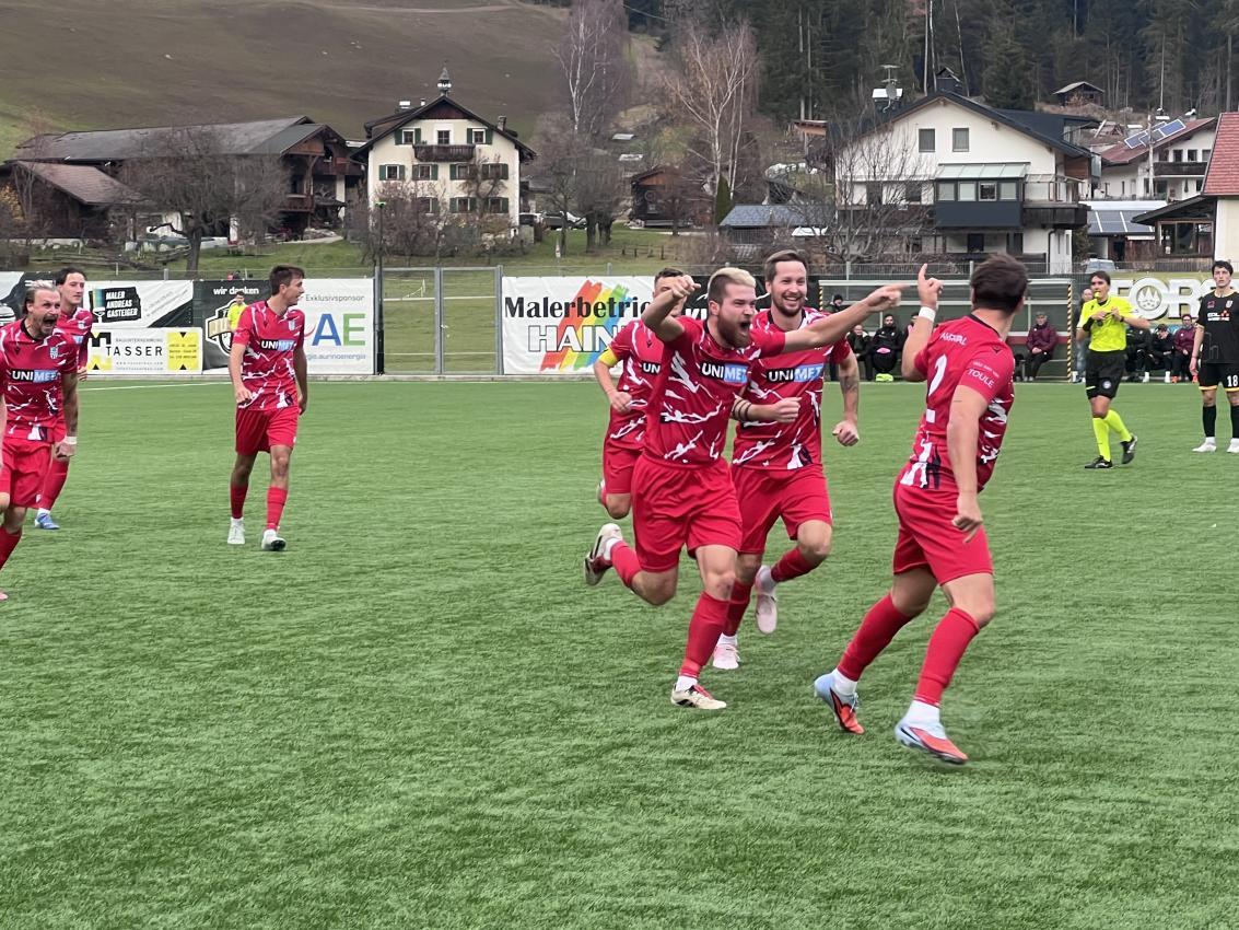Ahrntal feierte einen 5:1-Kantersieg. © SSV Ahrntal