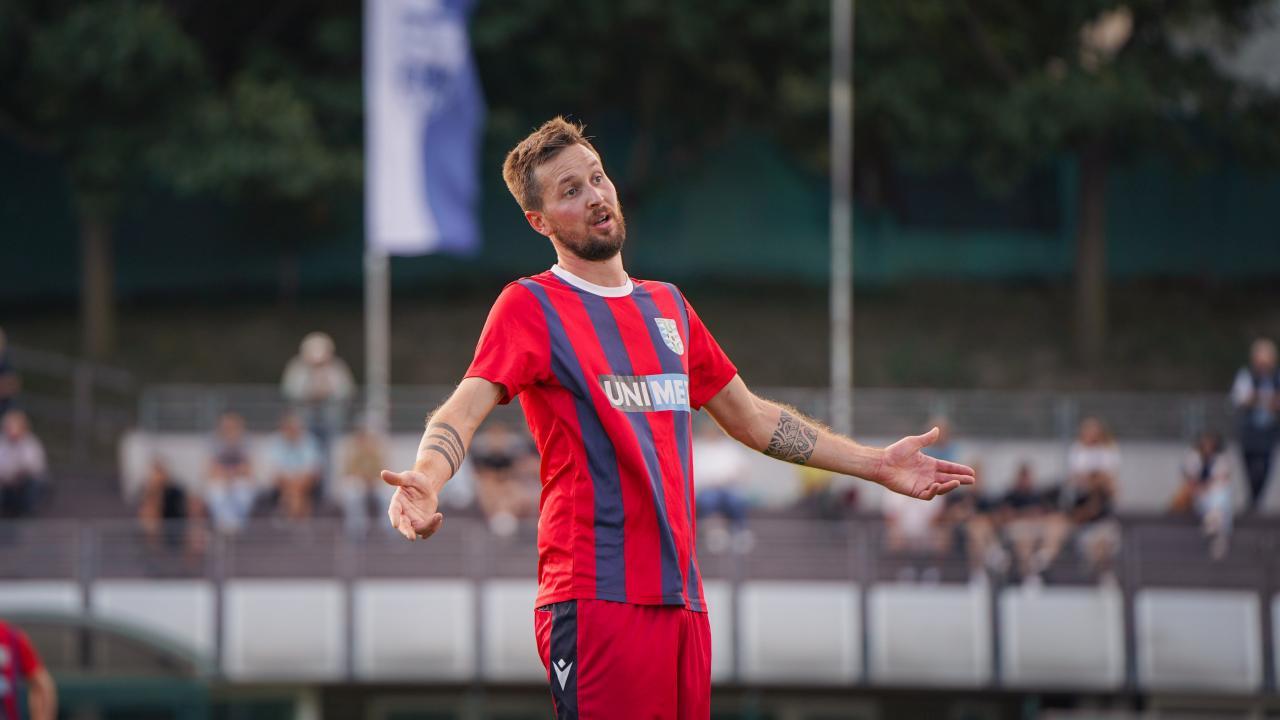 Ahrntal-Stürmer Stefan Pareiner. © Thomas Debelyak