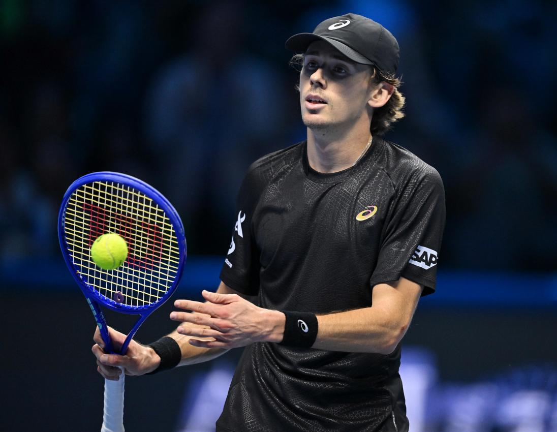 Alex De Minaur träumt von der Sensation. © ANSA / Alessandro Di Marco