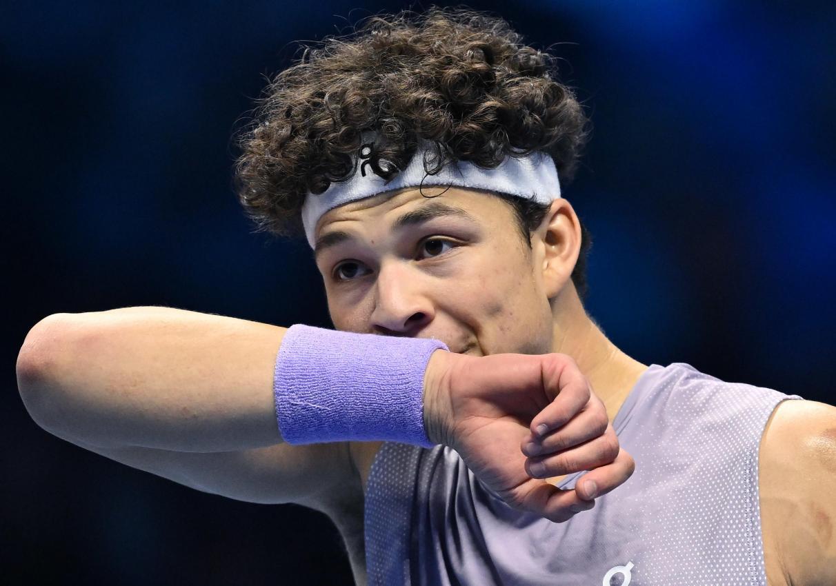 Ben Shelton erwischte einen gebrauchten Tag. © ANSA / Alessandro Di Marco