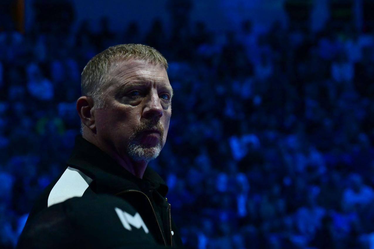 Boris Becker spricht über Alexander Zverev und lobt gleichzeitig Felix Auger-Aliassime. © APA/afp / TIZIANA FABI