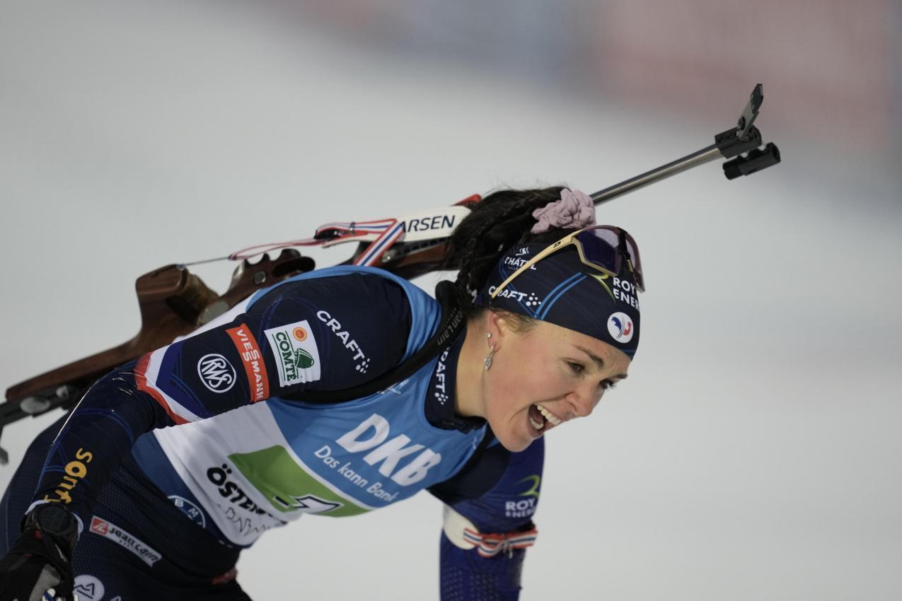 Camille Bened führte Frankreich auf Platz drei. © ANSA / Bjorn Larsson Rosvall