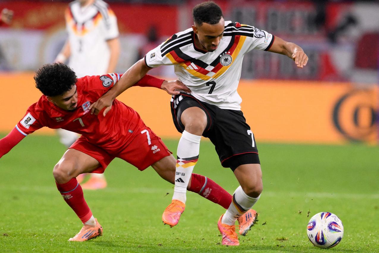 Deutschland mühte sich in Luxemburg zu drei Punkten. © APA/afp / JOHN THYS