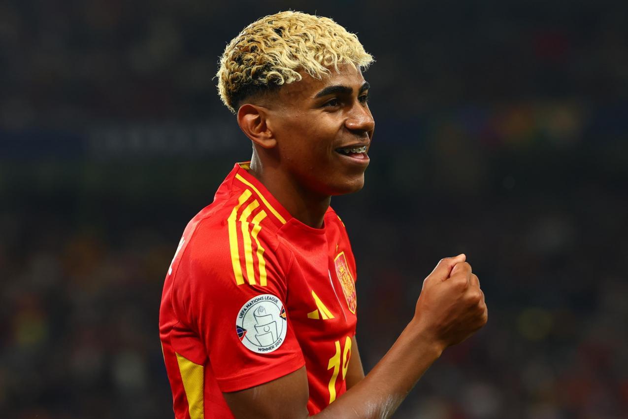 Einer der besten Spieler der Welt: Lamine Yamal. © ANSA / ANNA SZILAGYI