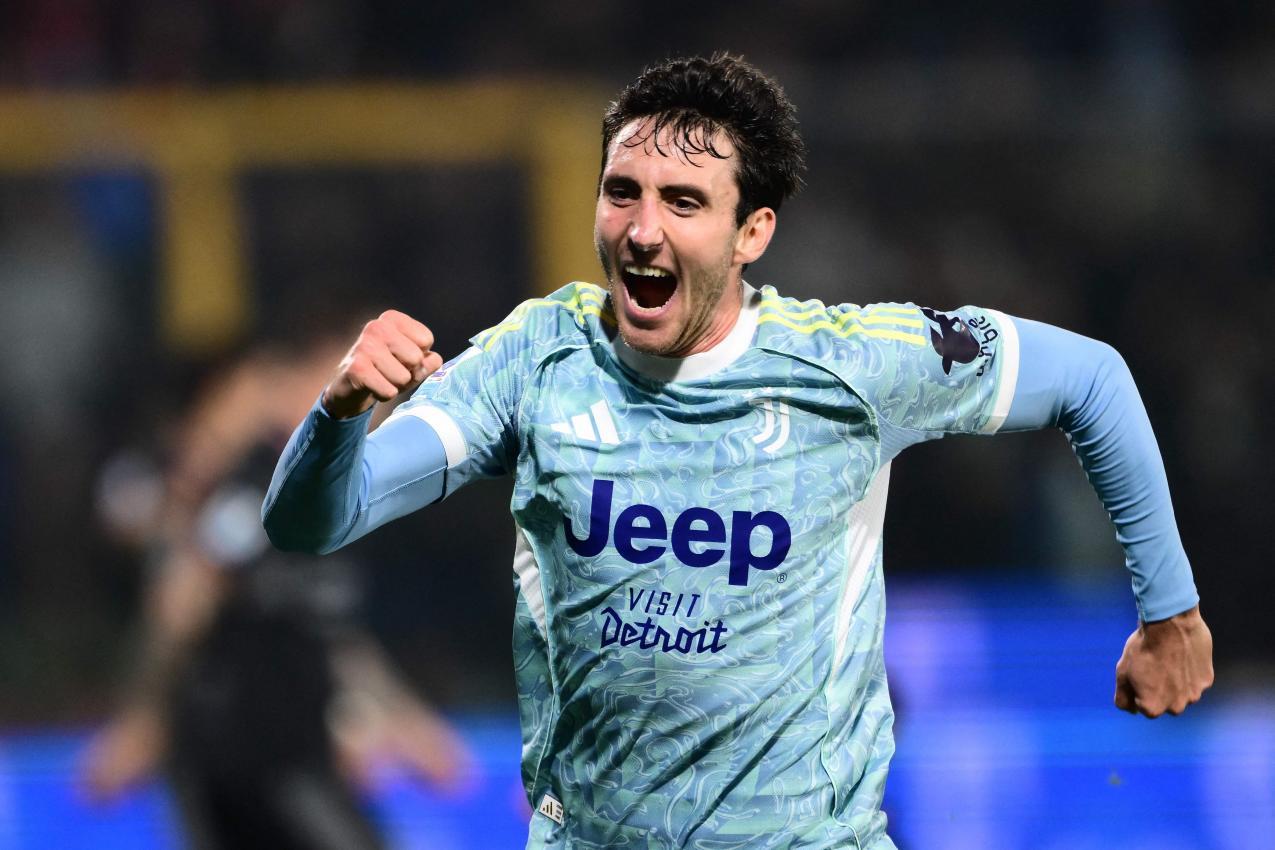 Erzielte gegen Cremonese einen Treffer: Juves Andrea Cambiaso. © APA/afp / MARCO BERTORELLO