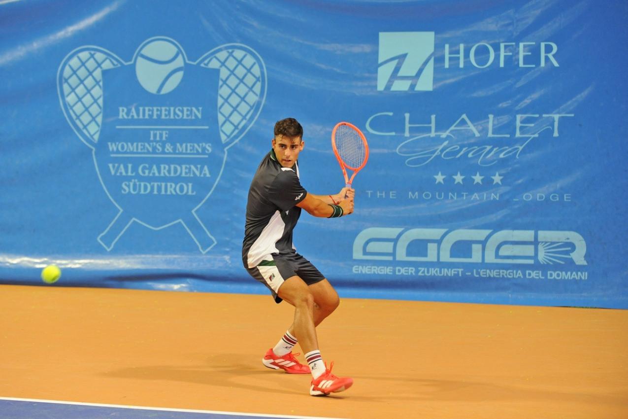 Filippo Romano gewann im Doppel. © Runggaldier