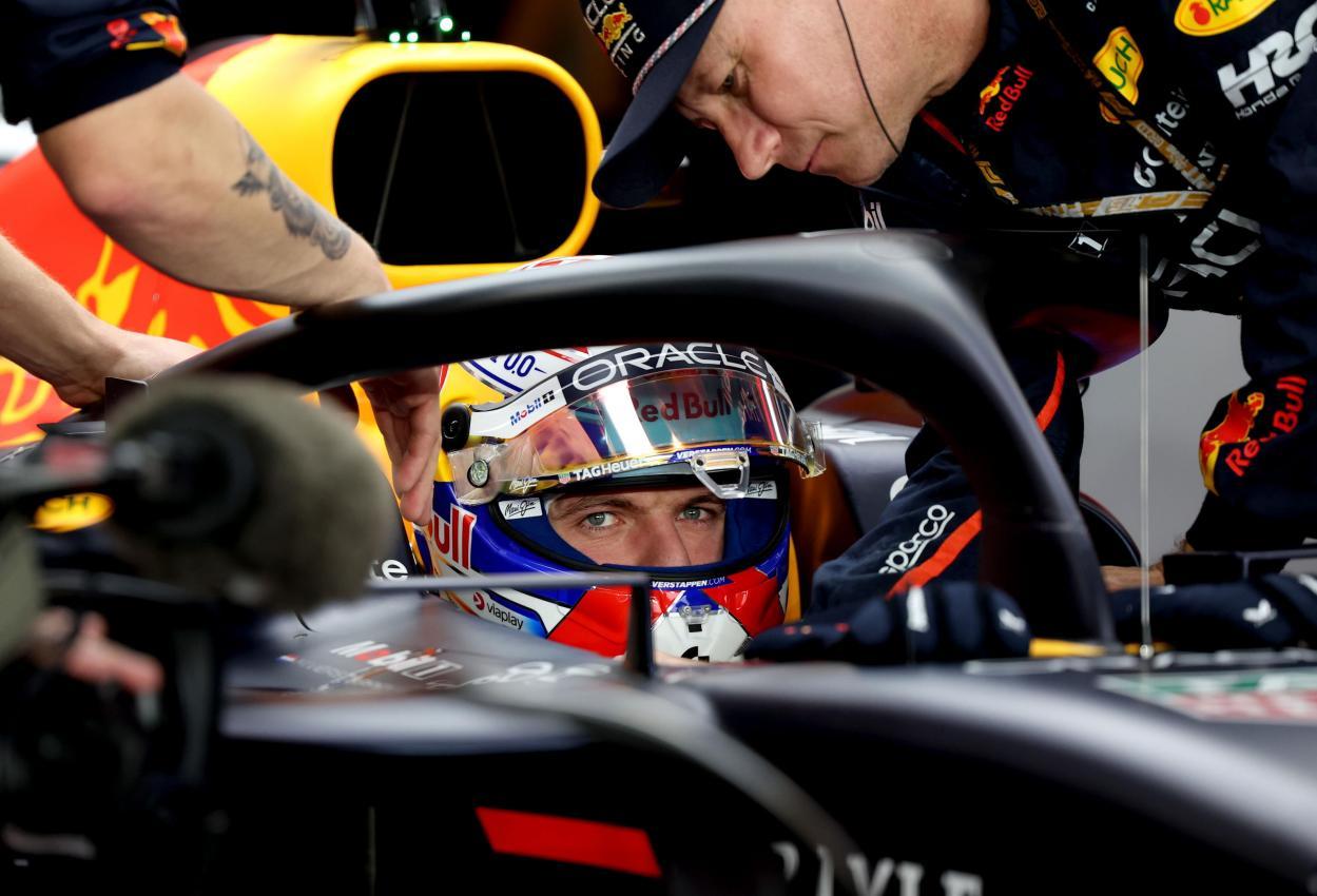 Frust bei Verstappen. © ANSA / ALI HAIDER
