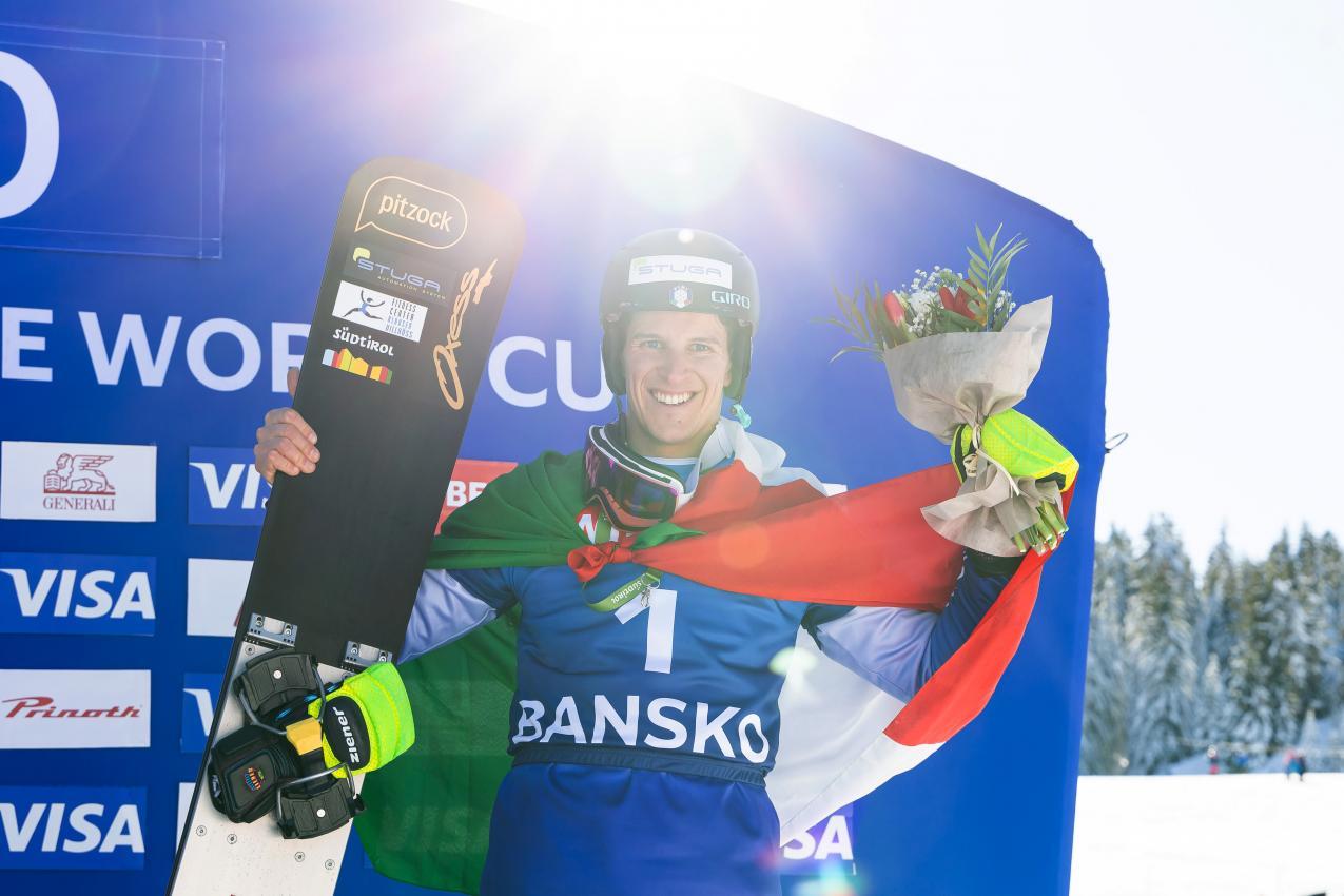 Gabriel Messner raste insgesamt vier Mal aufs Weltcup-Podest. © Miha Matavz Photography / Miha Matavz