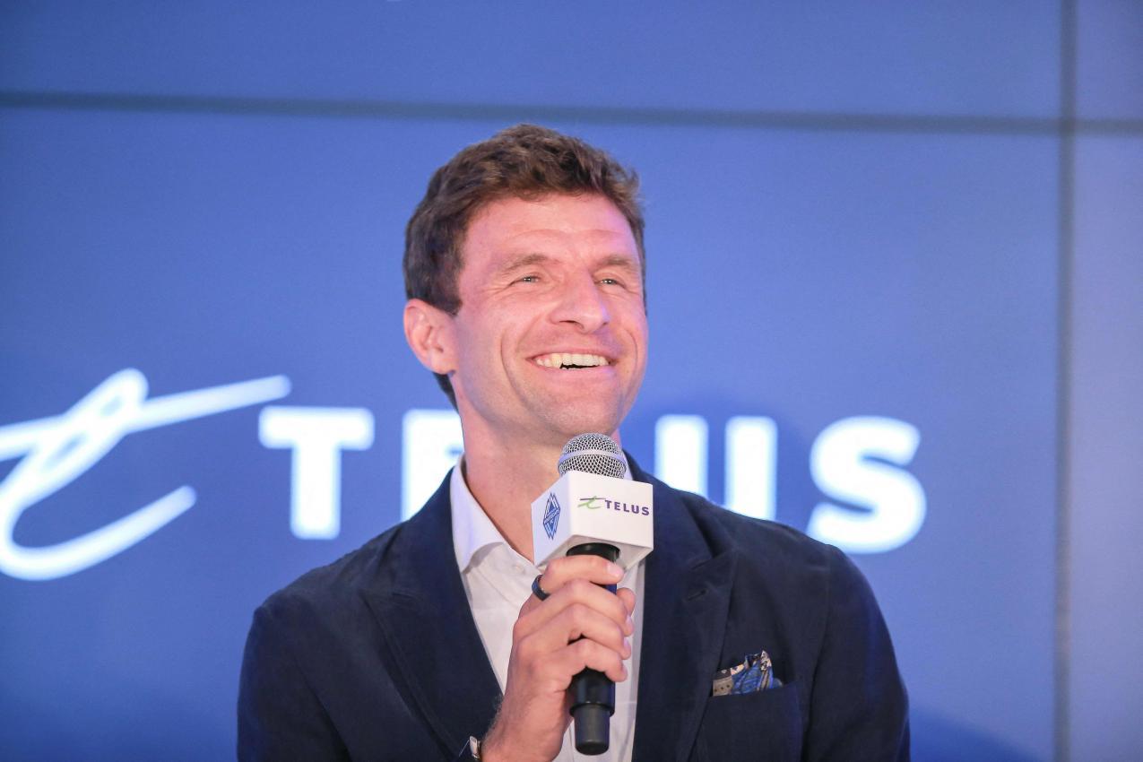 Un homme jovial : Thomas Müller. © APA / ELIZABETH RUIZ RUIZ