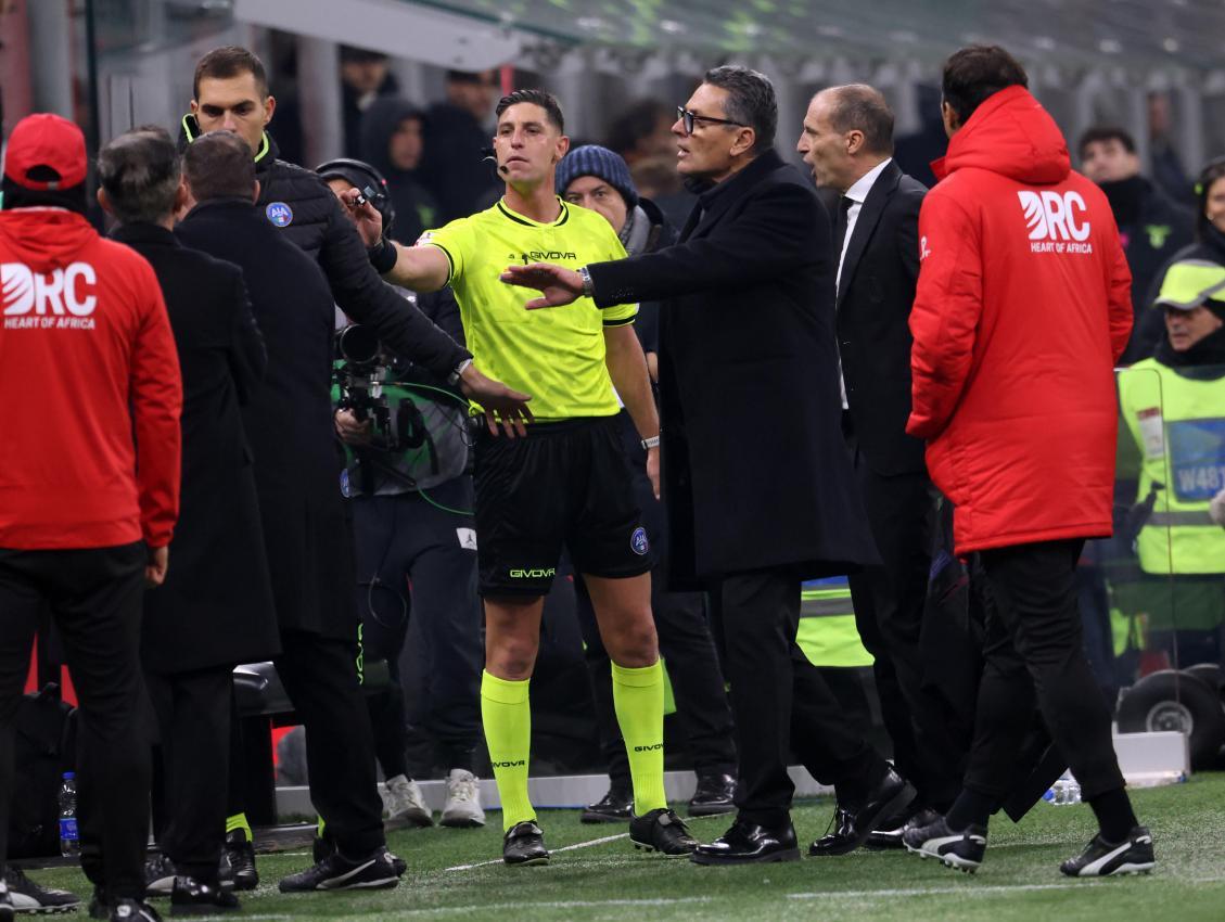 Im San Siro wurde heftig diskutiert. © ANSA / MATTEO BAZZI