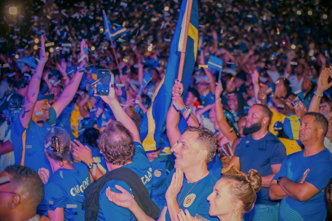 In Curacao ist die Freude grenzenlos. © APA/afp / ANGEL BATTA