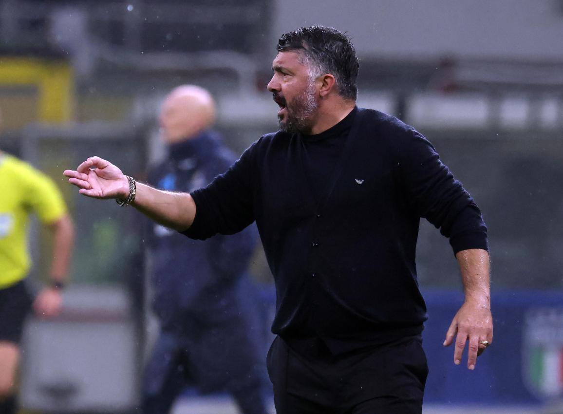Italien-Trainer Gennaro Gattuso. © ANSA / MATTEO BAZZI