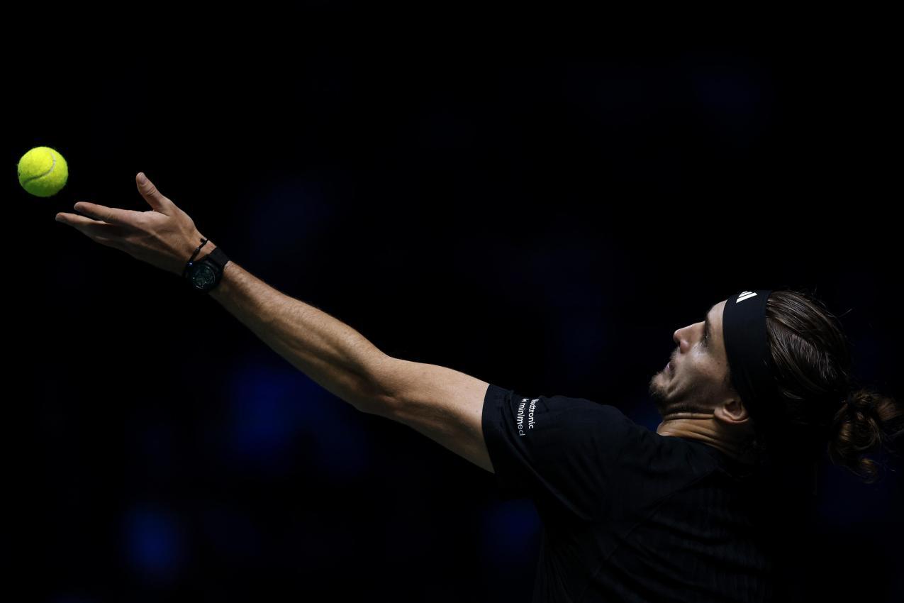 Jannik Sinner trifft zum dritten Mal in Folge auf Alexander Zverev. © ANSA / YOAN VALAT