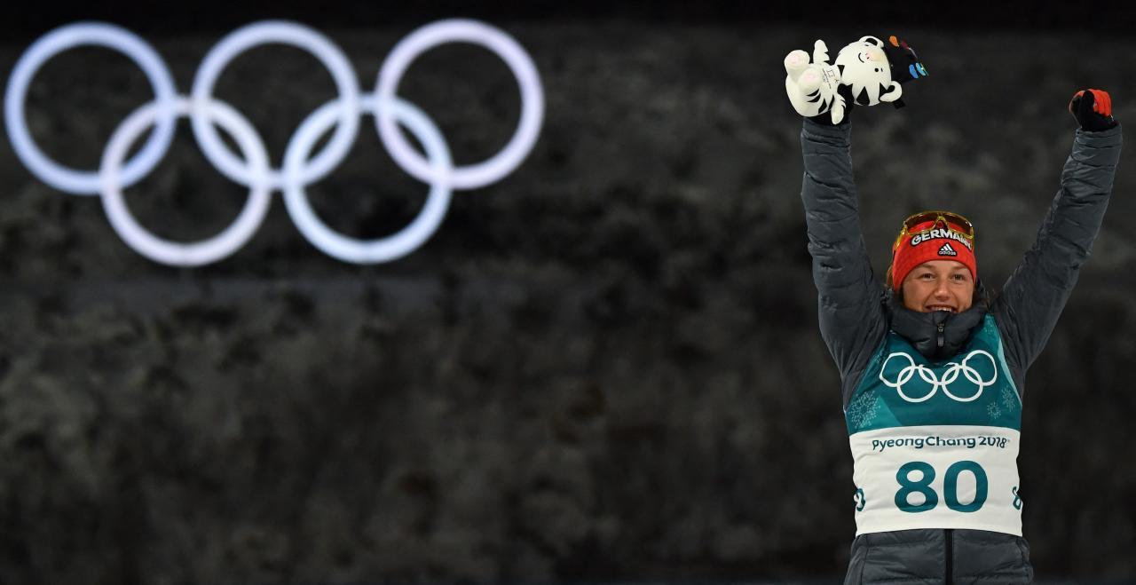 Laura Dahlmeier hat im Biathlon alles gewonnen – auch Olympia-Gold. © AFP / FRANCK FIFE