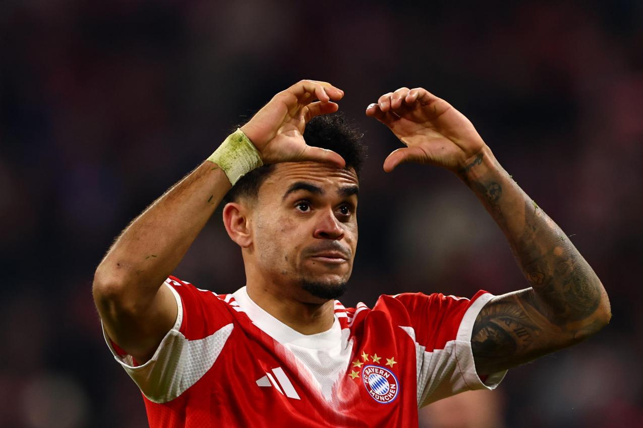 Luiz Diaz erzielte das 2:1. © ANSA / ANNA SZILAGYI