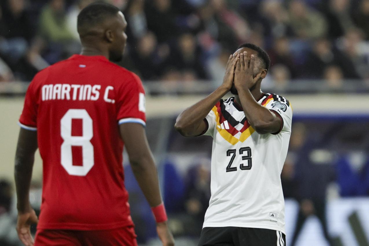 Luxemburg wehrte sich tapfer gegen die DFB-Elf. © ANSA / RONALD WITTEK