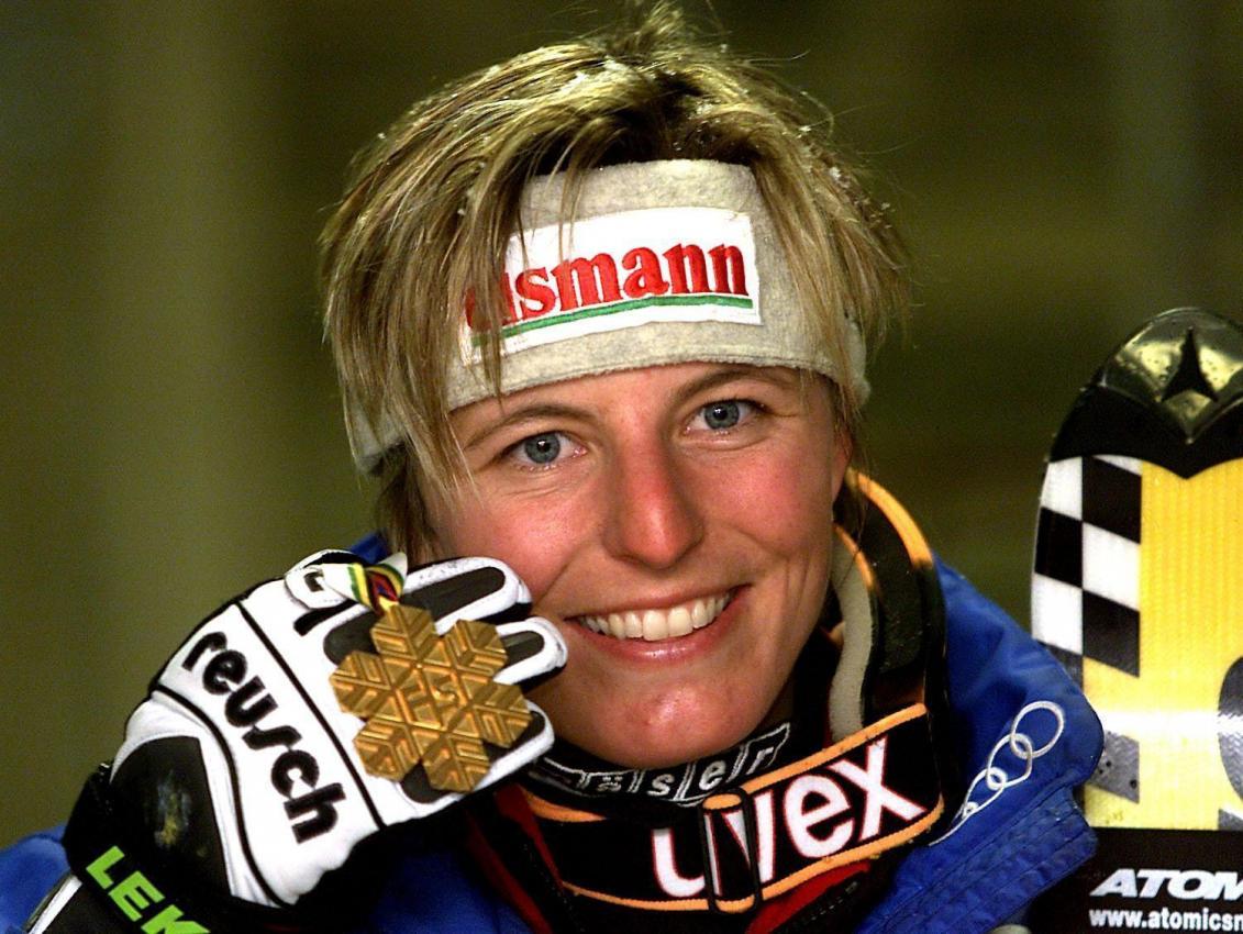 Martina Ertl zählt zu den besten deutschen Skifahrerinnen der Geschichte. © APA