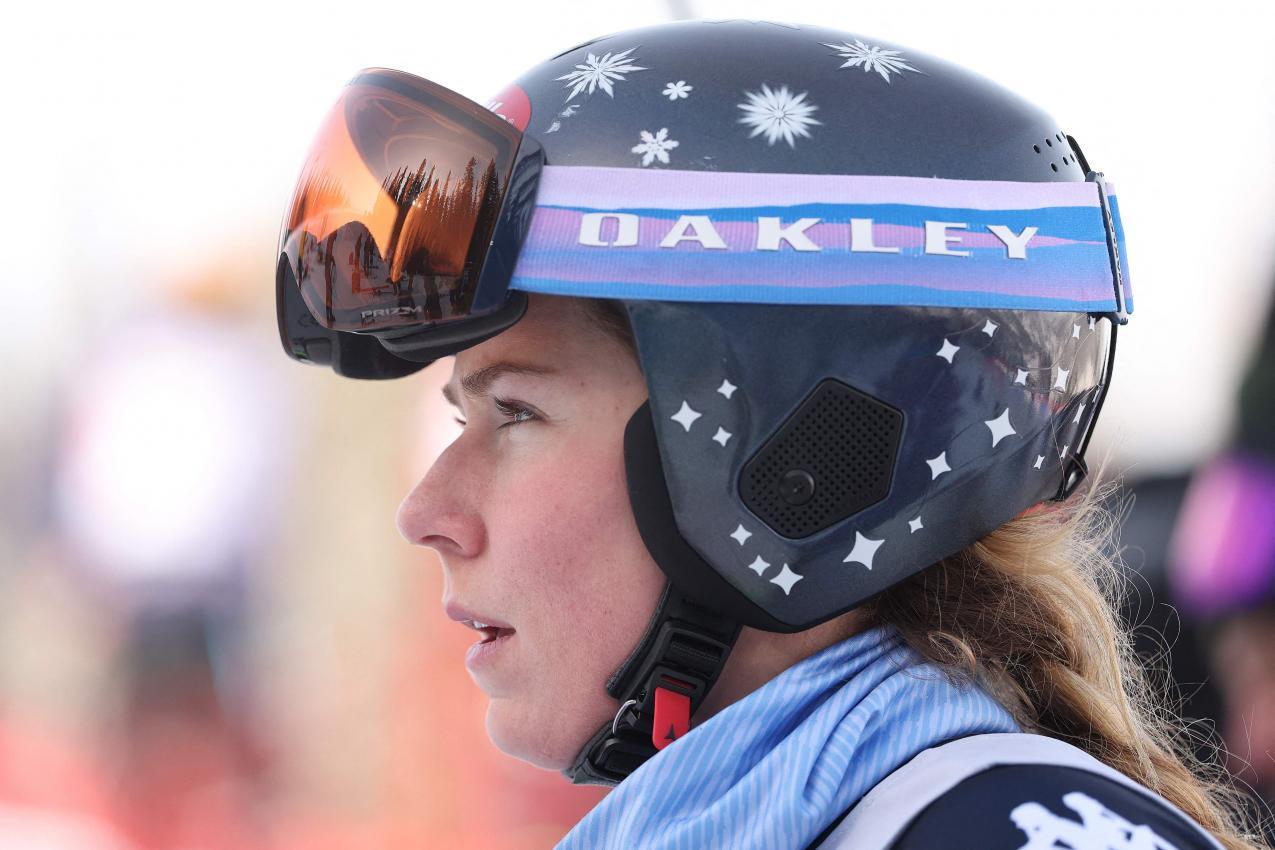 Mikaela Shiffrin braucht ein Wunder. © APA / SEAN M. HAFFEY