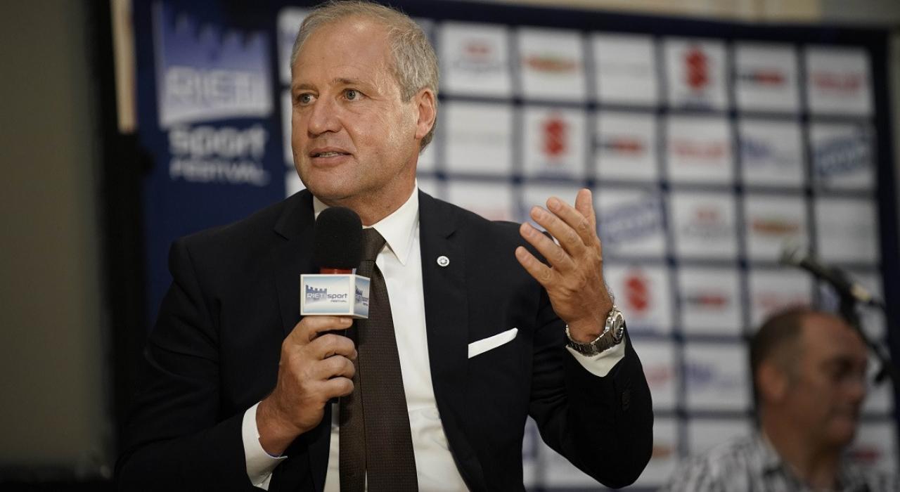 Andrea Gios hofft, dass Mailand auch nach Olympia ein Eishockey-Standort bleibt. © FISG