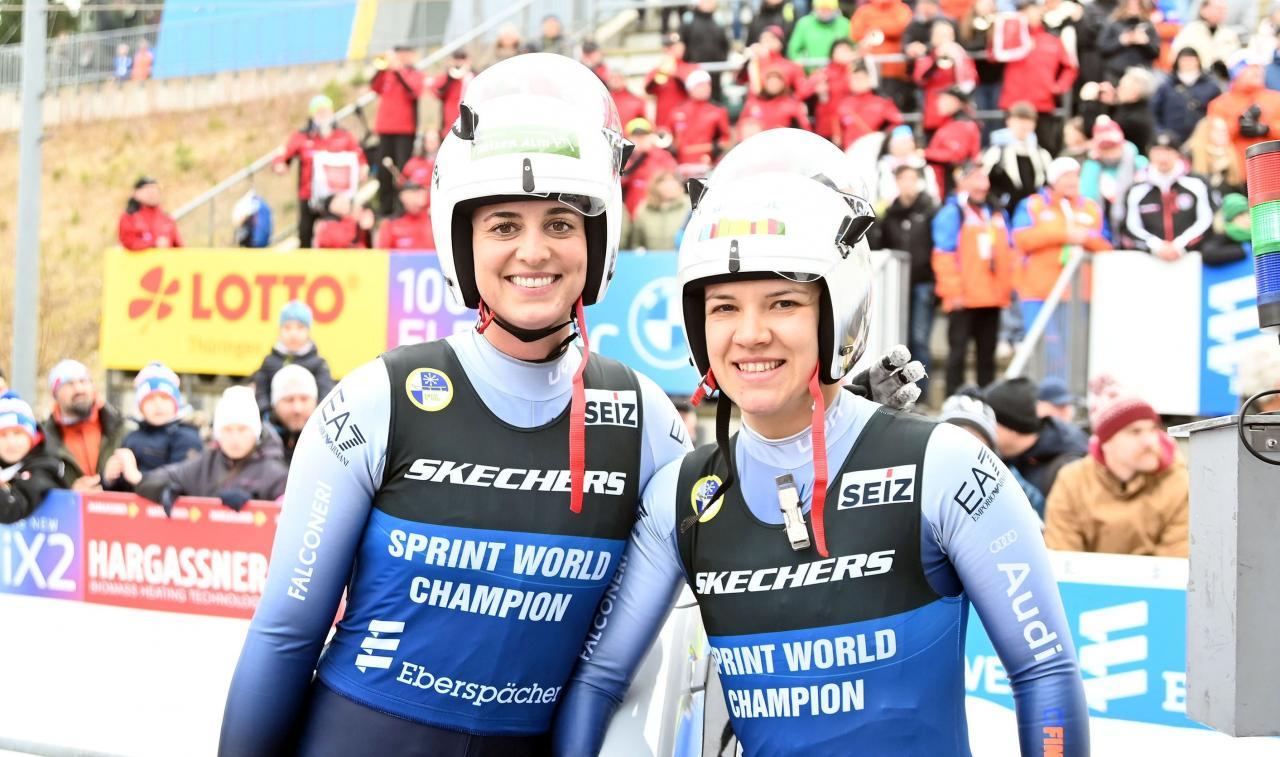 Andrea Vötter und Mario Oberhofer haben einen starken Auftritt hingelegt. © Foto Hermann Sobe / Hermann Sobe