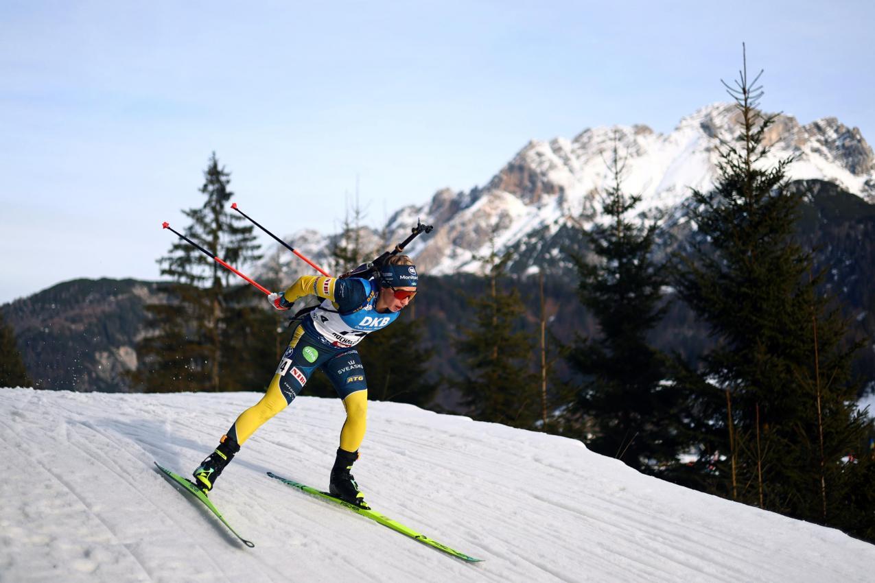 Anna Magnusson und ihre schwedischen Teamkolleginnen liefen zum Sieg. © ANSA / ANNA SZILAGYI