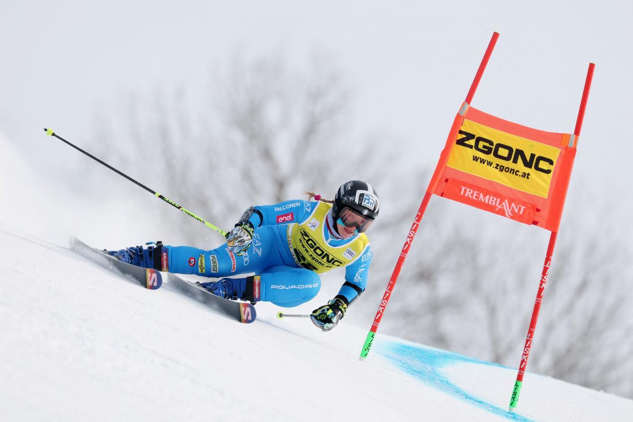 Asja Zenere liegt auf Rang vier. © APA / EZRA SHAW